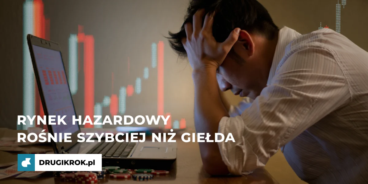 Rynek hazardowy rośnie szybciej niż giełda